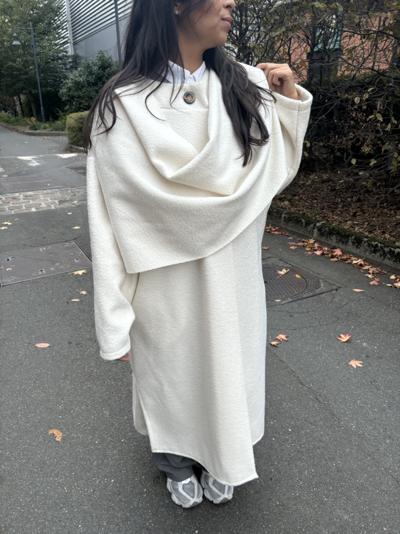 MANTEAU ECHARPE