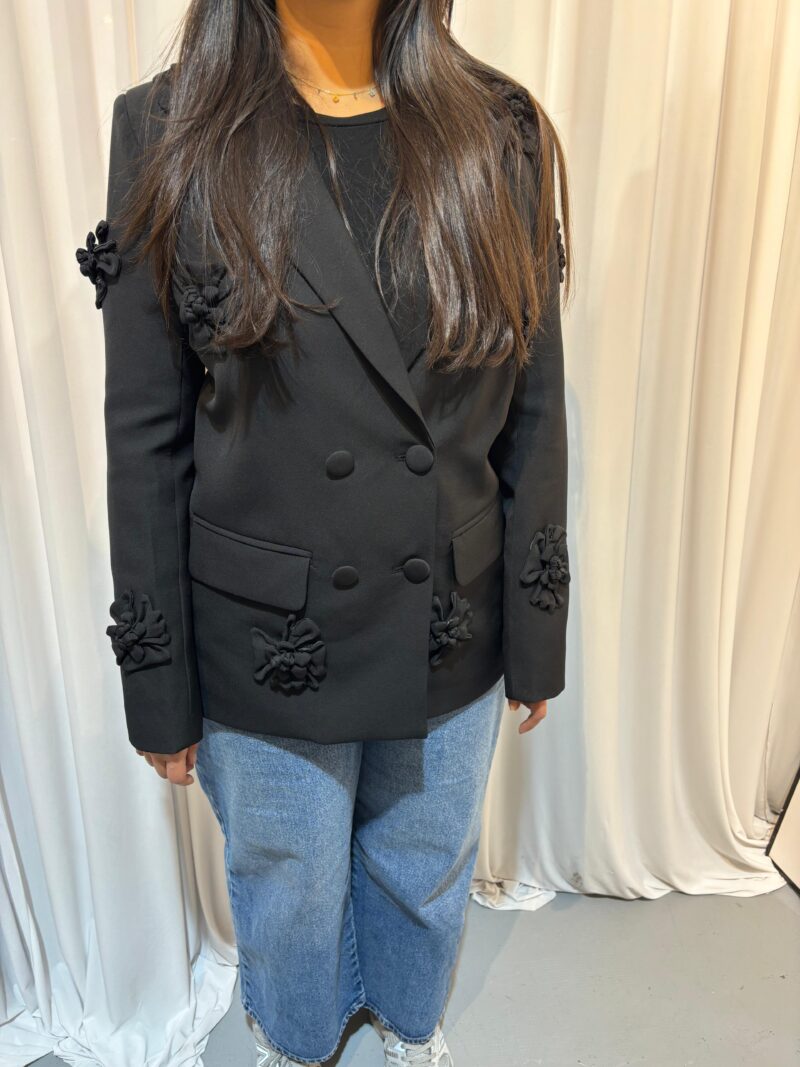 Flower blazer brodé – Image 4