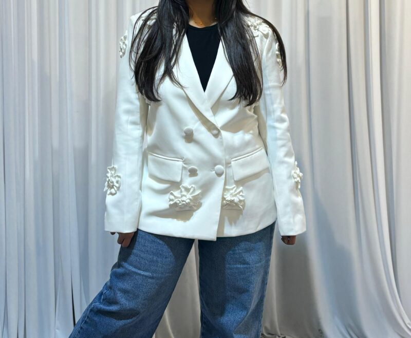 BLAZER FLOWERS BRODÉ – Image 2